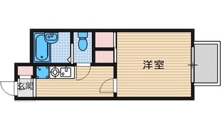 竹橋町マンションの物件間取画像